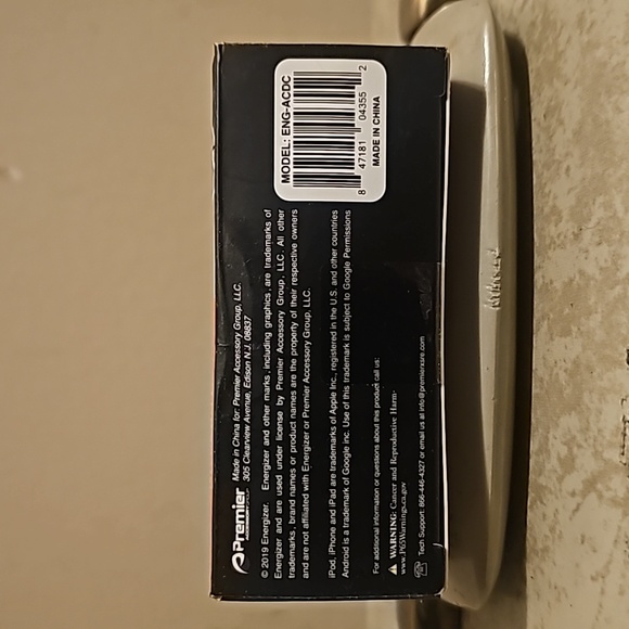 NWT Energizer Combo USB Wall & Car Charger + Micro USB Cable - Picture 5 of 7